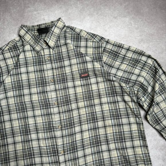 Dickies Plaid Button Up Shirt - Picture 2 of 3